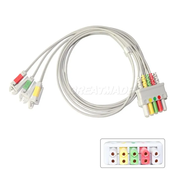 Mindray IMEC10 / UMEC 3 Lead ECG Leadwires high quality