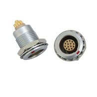 14-Pin Brass Fixed Socket With Nut