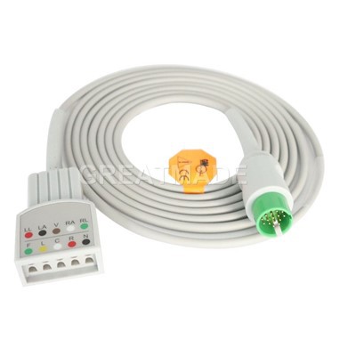 5-lead TruLink ECG Trunk Cable For Spacelabs