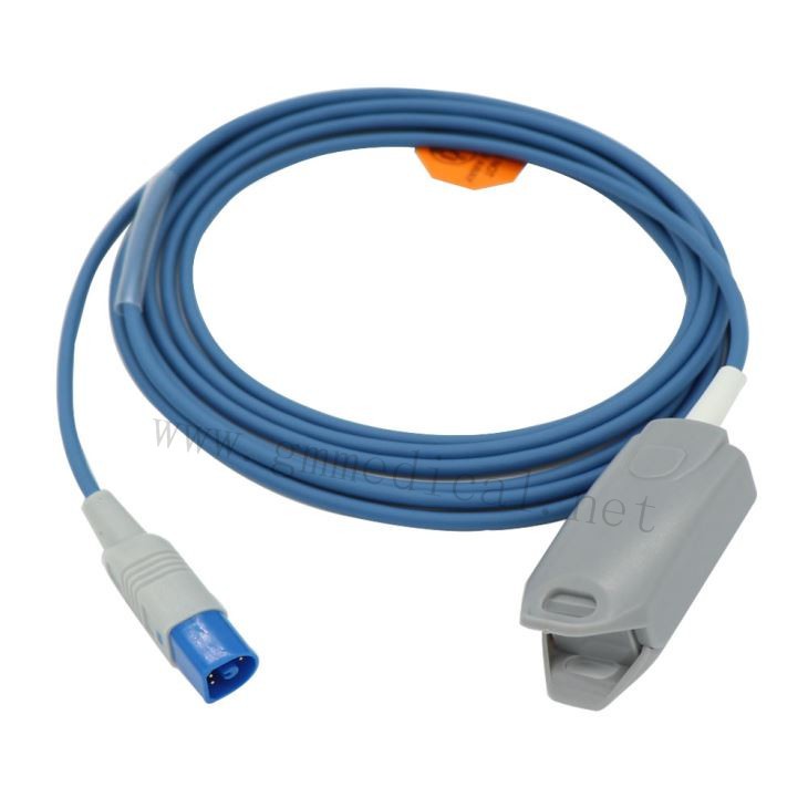 Adult Finger Clip Sensor Compatible With Philips Medical