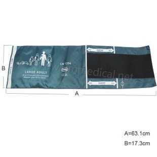 Large Adult Single Tube Nibp Cuff for Blood Pressure Monitor