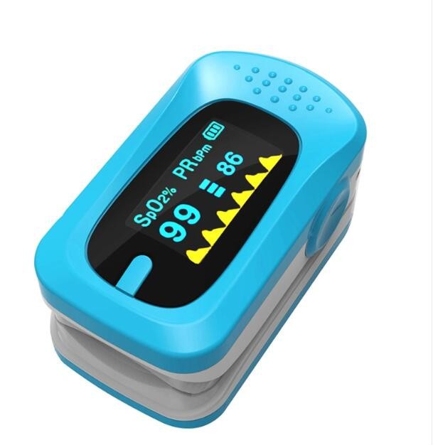 Digital Finger Pulse Oximeter White