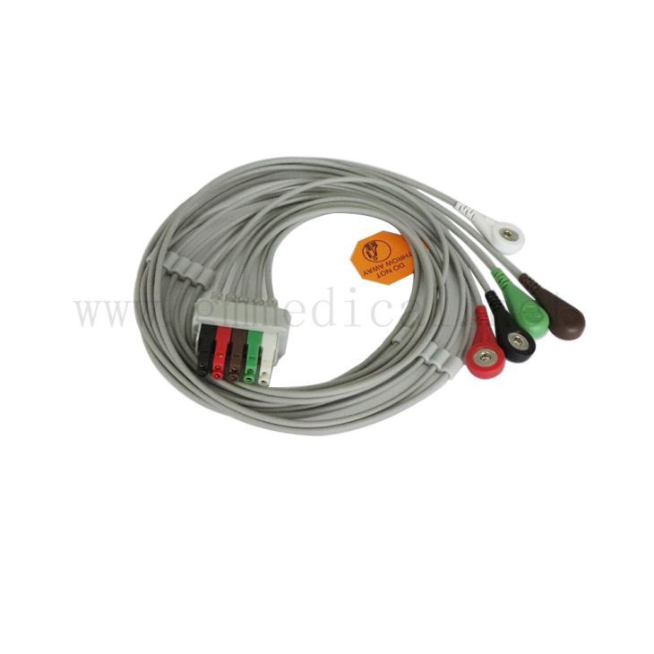 Compatible With GE Medical Pro1000 Leadwire Set ,5-Lead