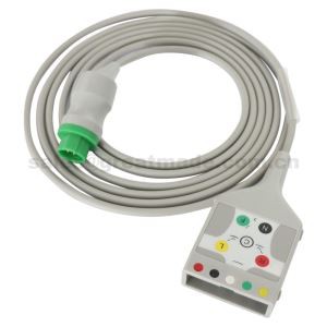 Compatible With Mennen Medical ECG Trunk Cable 5-Lead 13pin