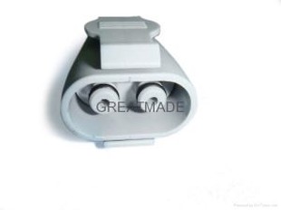 GE Critikon Dinamap Compatible NIBP Cuff Connector Connected to Monitor Side