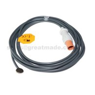 HP Compatible Adult/ Child Skin Surface Temperature Probe, L=3m, 12mm