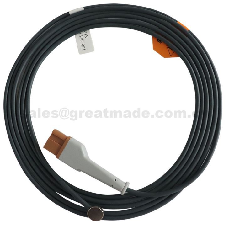 Spacelab Compatible Skin Surface Temperature Probe ,Spacelab 10PIN->12mm Disk